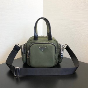 prada官网中文官网普拉达原单奢侈品包包品牌尼龙Nylon Cargo 小号手袋1BB061